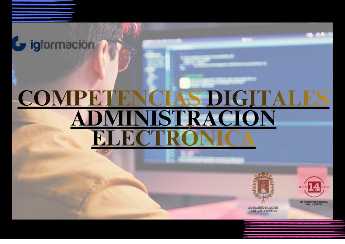 Centro14's tweet photo. ¿Te cuesta presentar documentos a través de la Administración Electrónica? ¿No sabes cómo pedir ayudas y subvenciones?
Tenemos un curso muy interesante que puede ayudarte. 
Del 11 de junio al 23 de julio los jueves de 17h a 19:30h. 
Entra en nuestra web para hacer la inscripción. https://t.co/e685Ucd22x
