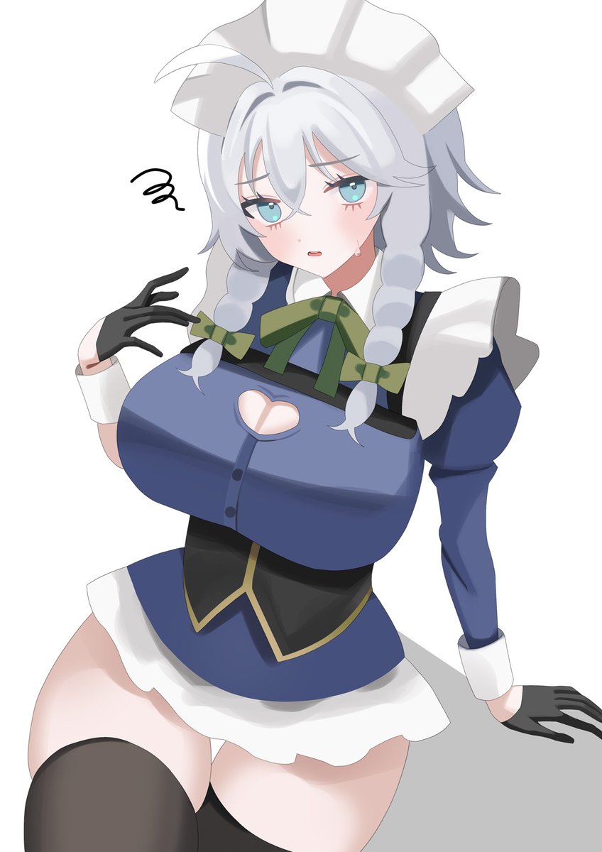 咲夜さんの上目遣い
#東方Project #十六夜咲夜 