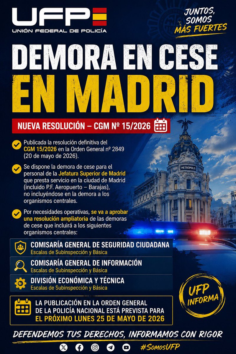 UFP Madrid tweet media