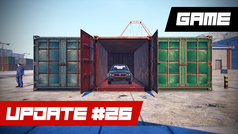 usedcarssim's tweet photo. Used Cars Simulator - UPDATE #26 - CAR CONTAINERS!

🚗 Hey Awesome Drivers! 

We have the next update ready!

Car Containers, improved car attachment mechanics for tow trucks, and optimization improvements 🔥
 
Check it out!
https://t.co/0UNtbbSdr5 https://t.co/RNNrlOPZ8E
