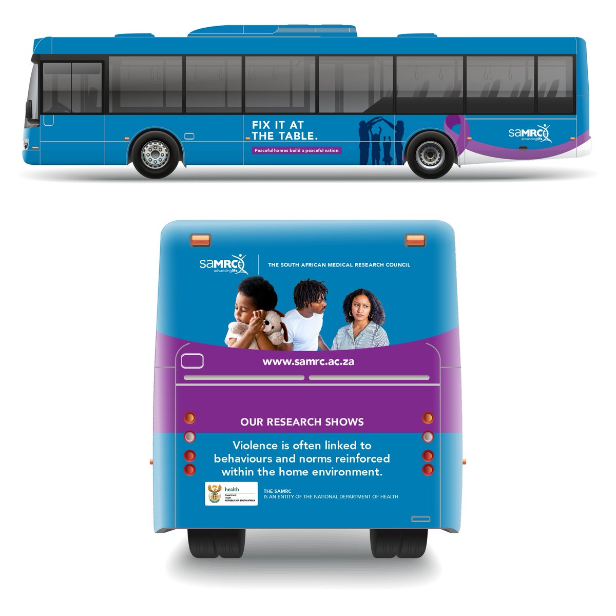 MRCza's tweet photo. The #WeMakeAHome message against GBV is moving.

5 buses carrying 5 key messages will soon travel across some of Cape Town’s busiest Golden Arrow bus routes.

Because the fight against GBV must remain visible in the spaces we live and move through every day.

#EndViolence https://t.co/Ac22IKAOOU