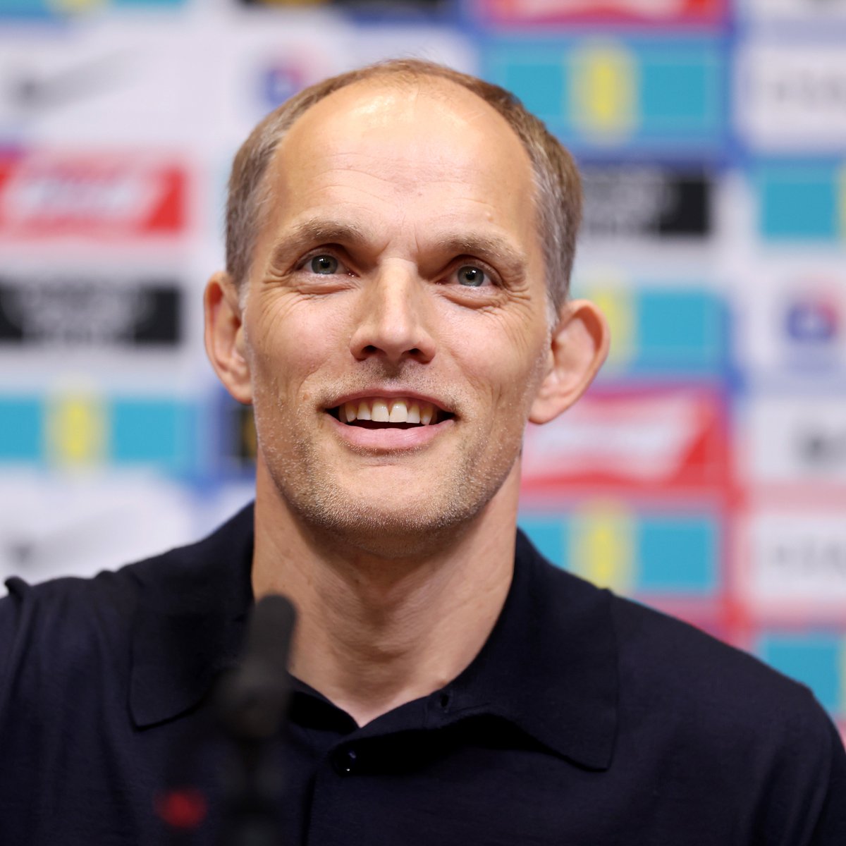 ChrisWheatley's tweet photo. Tuchel: "I can assure every fan in the country that we have 26 100% committed players in camp with us, who know their role, who are ready to buy into their role, on and off the pitch, who are ready and committed to the idea of team spirit and being unselfish." https://t.co/atShZPNJkR