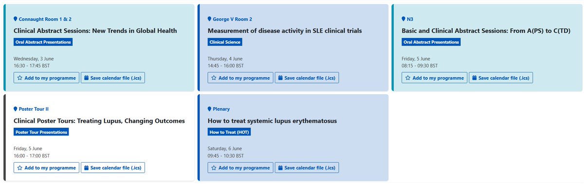 Lupusreference's tweet photo. ✅ Thank you @eular_org for the opportunity to chair most #lupus sessions at #EULAR2026 this year 🙏 please come say hello - this is an additional opportunity to build meaningful collaborations 🌏🌎🌍 https://t.co/ctdQAfsDwY