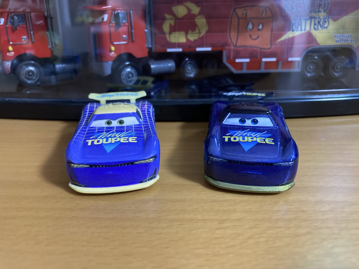 Cars950's tweet photo. Bella CadavreとGlow Racer Will Ruschゲット！
#カーズ　#マテル https://t.co/v3CdS742al