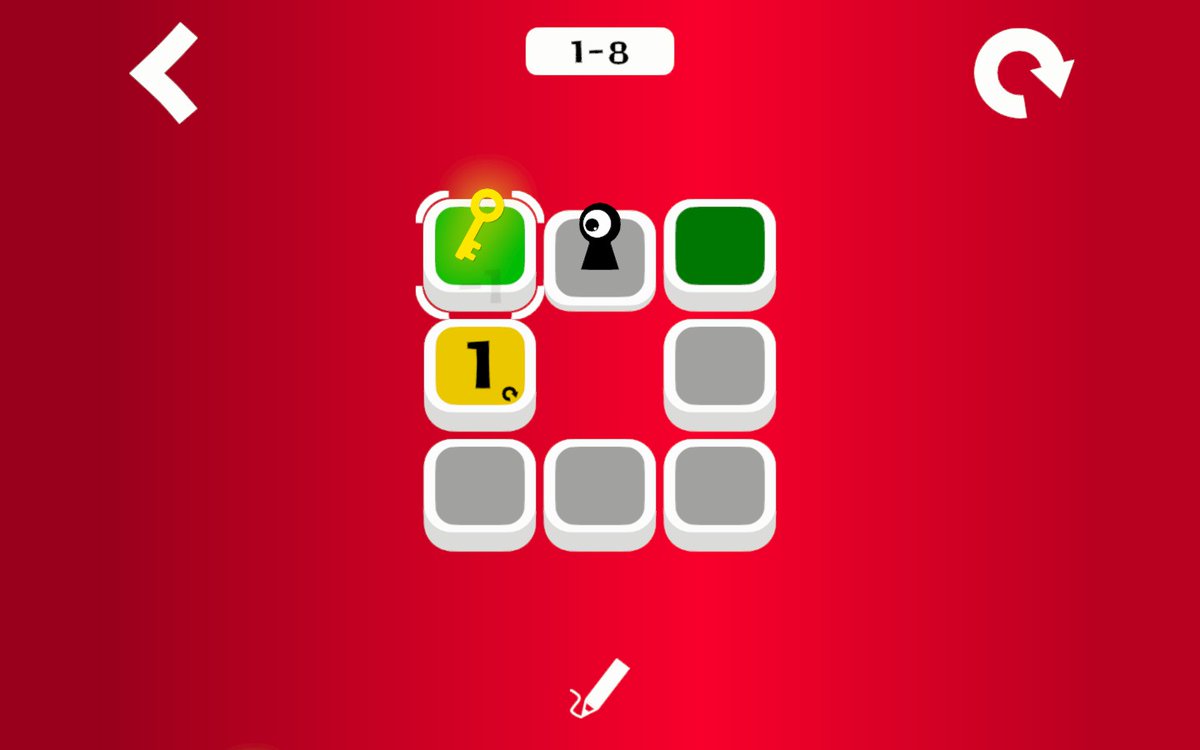 bludr's tweet photo. Projíždím si hry, které budou v indie showcase na @GameAccessConf a narazil jsem na českou puzzle hříčku Paklyx. Hrajete tu za zvědavou klíčovou dírku a plánujete sekvenci tahů s přesným spouštěním tlačítek a sbíráním klíčů. Poměrně originální mechanika. Vyšlo včera! #indietip https://t.co/9hAmY7R1sv