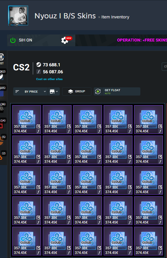 Nyouz / BUYING SKINS 24/24 N1 🇫🇷 tweet media