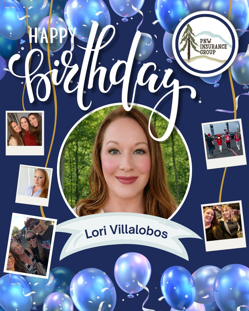 PNW_Insurance's tweet photo. 🎂 Happy Birthday, Lori! 🥳

Thank you for all the positivity and hard work you bring to the team every day! 💙 Wishing you lots of cake, coffee, and celebration today.

🎁 Drop a birthday wish or GIF for Lori below! https://t.co/SNAeNA3JPE