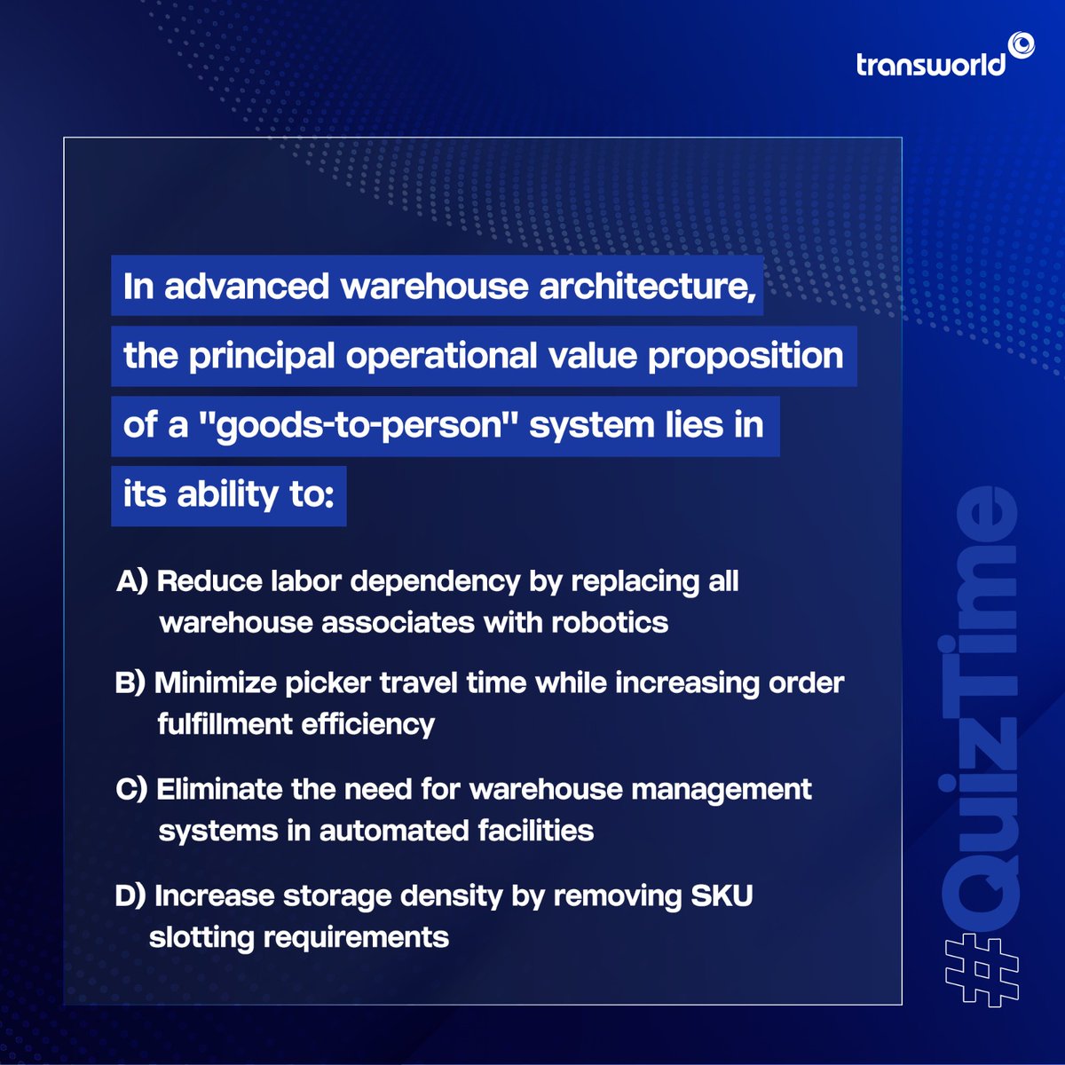 TransworldTweet's tweet photo. Are you aware of the logistics industry? Put on your thinking caps and guess the answer in the comments section below! 

#Transworld #Shipping #Logistics #Operations #QuizTime #FunTime https://t.co/9Z2gQphPAC