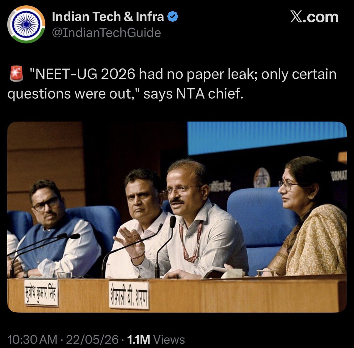 Tarun Gautam tweet media
