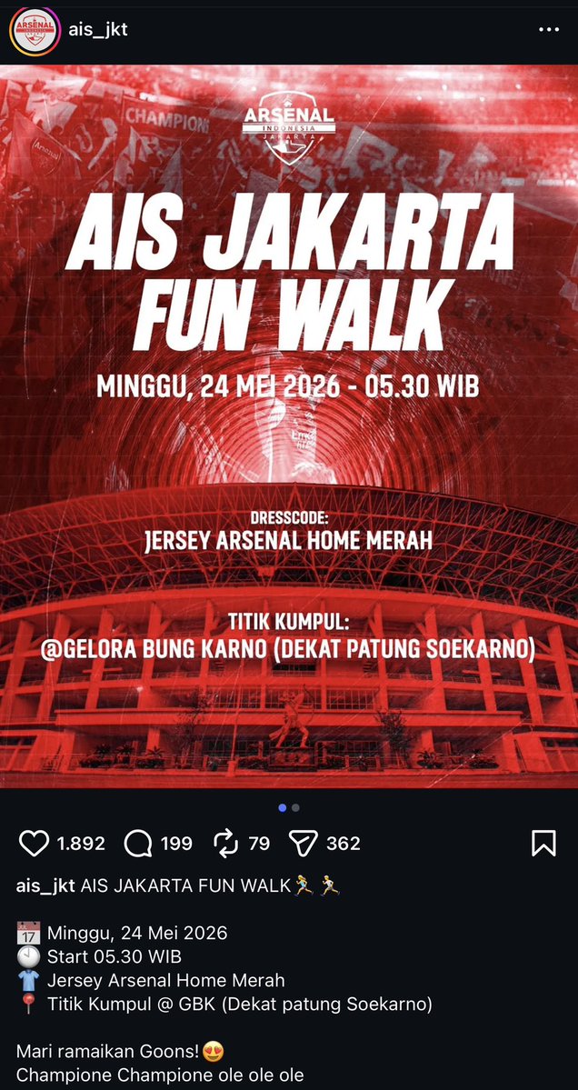 Jalan Arsenal tweet media