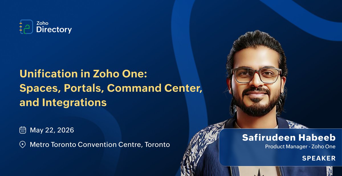 Zoho Directory tweet media