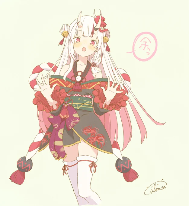 #百鬼絵巻 やっぱりこの衣装が好きなんだなぁ(◜ᴗ◝ )