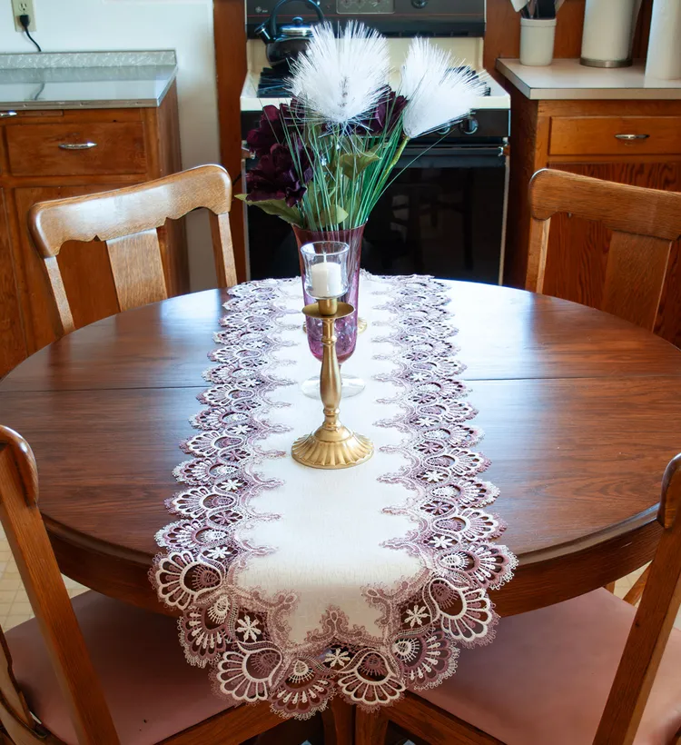 LinensArtThings's tweet photo. Discover the enchanting beauty of our Lace Runners. Meticulously crafted with exquisite lace detailing, these pieces add a touch of refined charm to any table setting. Whether you're hosting a formal dinner or enjoying a casual meal, our collection offers the perfect finishing touch! #linens #doilies #tablecloths #tabletopper #homedecor #homedesign #tablelinens #tablerunner #cloths #art #lace #LAT #linensartandthings Watch Here: https://t.co/wm1EZGCwH6