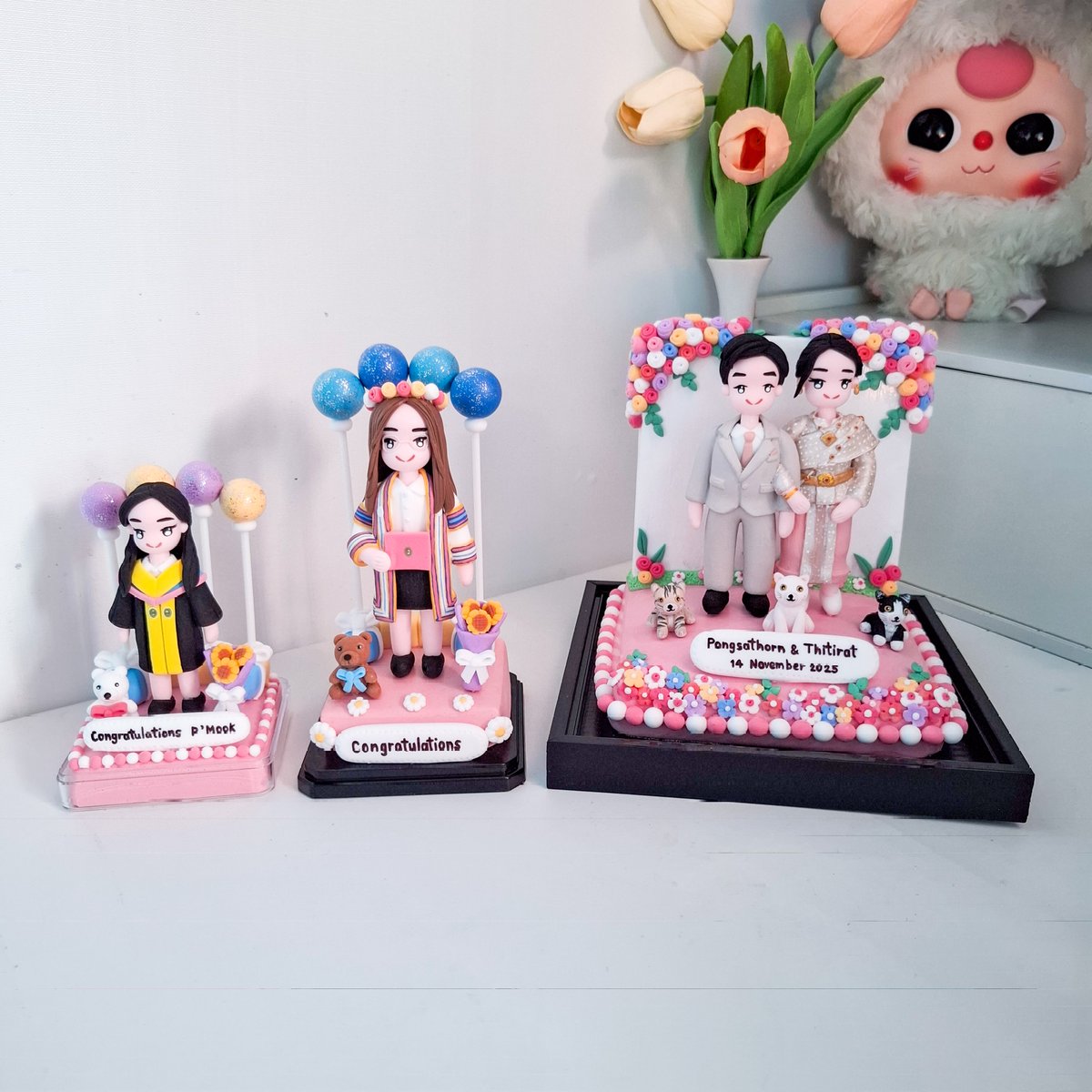 CrazyInClay's tweet photo. ❤️🌻โมเดลดินปั้นน่ารักๆ ของขวัญสุดพิเศษสำหรับคนพิเศษ💕

🎀สนใจสั่งปั้นทัก dm หรือแอดไลน์ร้านได้เลยค่ะ 

🍀Line ID : @ 765lpqks

#ของขวัญรับปริญญา #ของขวัญบัณฑิต #รับปริญญา #ของขวัญ #ของขวัญวันเกิด #ของขวัญวันครบรอบ #ตลาดนัดตุ๊กตา #Giveaway #ของปัจฉิม #รับทําgiveaway #ดินปั้น https://t.co/TGaUtiLdKA