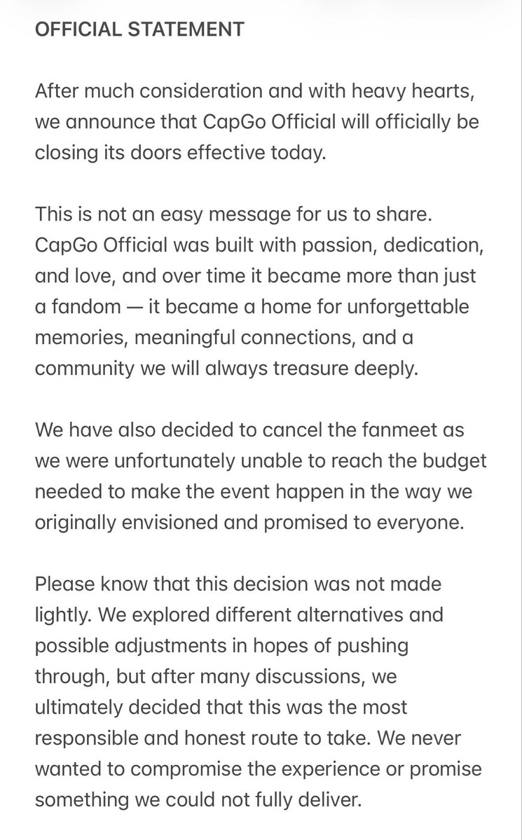 CAPGO OFFICIAL tweet media