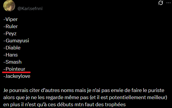 Alperiate69's tweet photo. @Karlsefnni Sardoche dans le top 10 pour toi ? https://t.co/W9w30GyWy8
