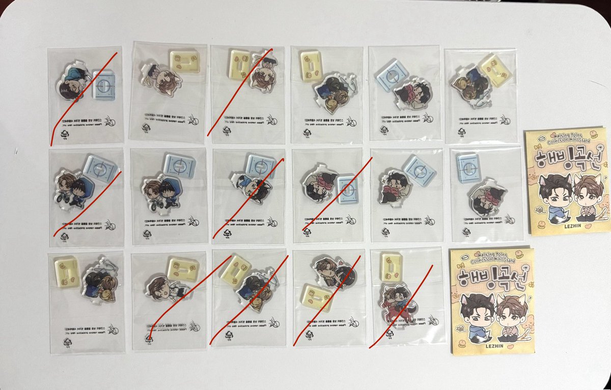 undermysky99's tweet photo. หาแลก/ขาย

มินิสแตนดี้ melting point
อีอัน อึนซาน

แลก
เรา: ลายที่ไม่มีขีด
คุณ: ลายคู่ที่วงกลมค่ะ 🥹

หรือขายชิ้นละ 130
ค่าส่ง 35
#ตลาดนัดมันฮวา #ตลาดนัดmanhwa https://t.co/bCimaIGyt7