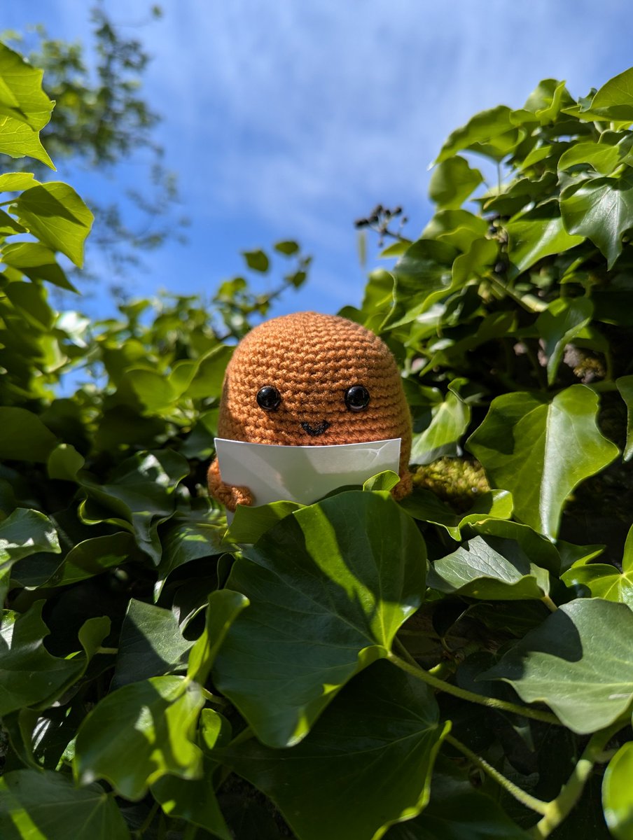 Hanawa_Crochet's tweet photo. Une petite patate positive pour remonter son moral 🫶
Une pancarte à écrire soit même ! https://t.co/W3r5C7HErY