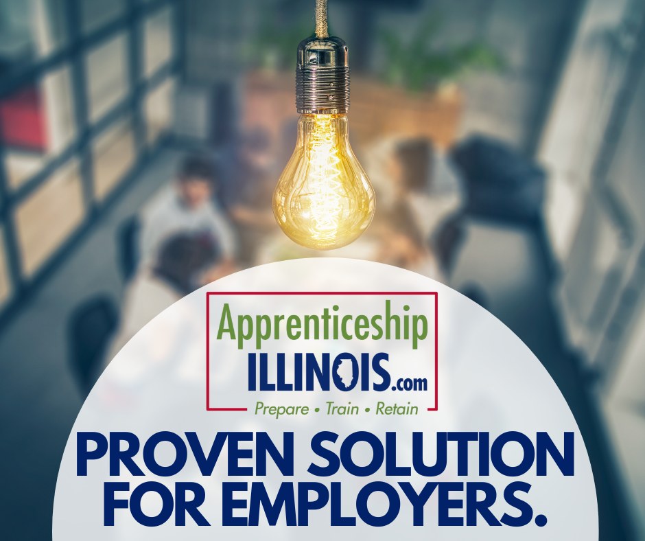 ILApprentice's tweet photo. Is your company growing along with the future workforce? Find out how your business can contribute to the community by investing in apprenticeships at https://t.co/tRw1GcjX6G.

#ApprenticeshipIL #ApprenticeshipUSA https://t.co/R6M4nmZExY