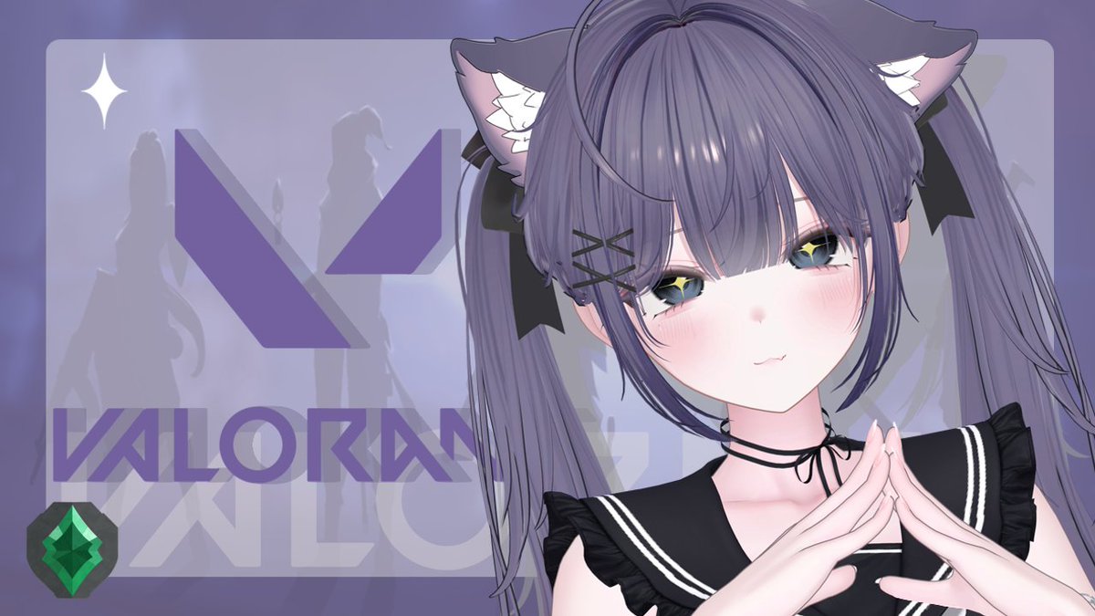 mua_shiyoi's tweet photo. ╭━━━━━━━━━━━╮                  
🌙   VALORANT配信中   🌙
╰━ｖ━━━━━━━━━╯                   

  ソロイモータルへ！
とりあえずアセンダント２目指す

🔗https://t.co/KhAFvxCKzG https://t.co/3iqMPuhflw