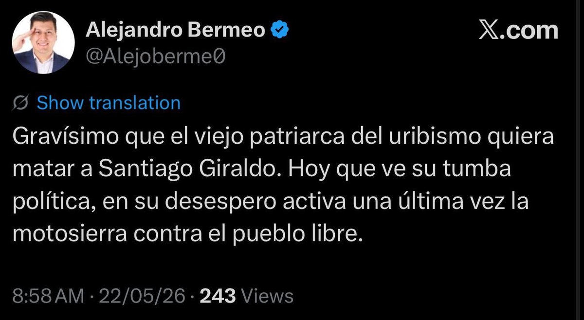 David Gregorio Rodríguez G. tweet media