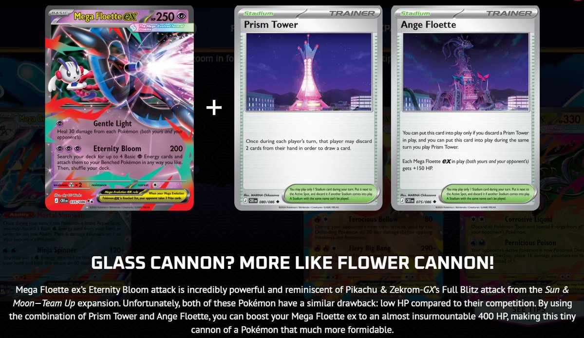 The Pokemon Company just compared Mega Floette ex to Pikachu & Zekrom GX...  I haven't been this upset since my finding out my male Salandit would never  evolve. They also called Eternity