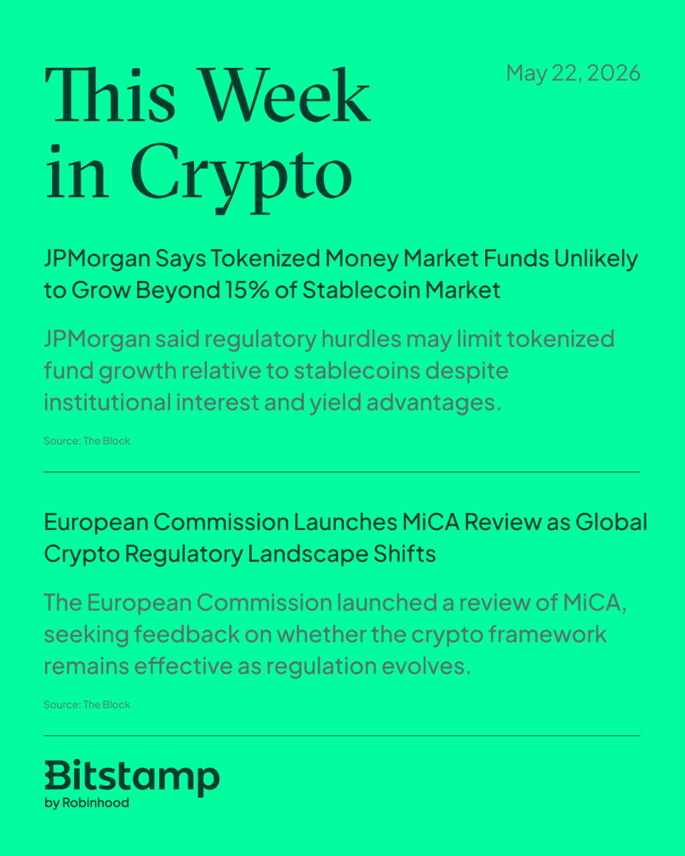 Bitstamp's tweet photo. One week closer to summer. #ThisWeekInCrypto https://t.co/XbPRNzd27T