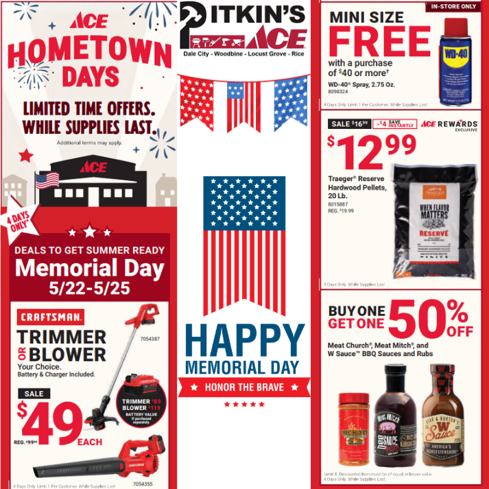 pitkin_s's tweet photo. Get summer ready with these Memorial Day deals! https://t.co/stsUpLRBHd