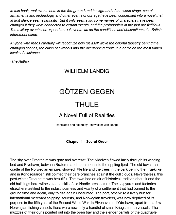 Spruce_Strider's tweet photo. I hate to countersignal the publisher of one of my favorite fiction books (Let Them Look West) but it's absolutely no surprise with Antelope Hill turning this way that they didn't want to touch Gotzen Gegen Thule when I pitched it to them. Albino negros are more tasteful to them. https://t.co/iRvH3T1Hzc