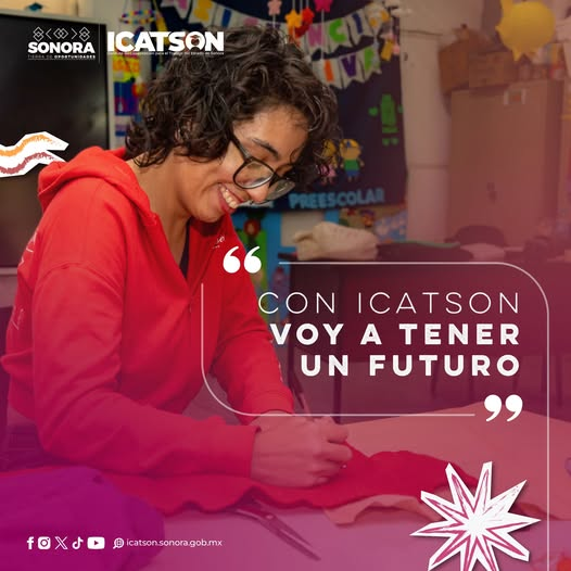 IcatsonS's tweet photo. El trabajo no solo transforma tu presente, también construye el futuro que sueñas. En ICATSON, cada capacitación es una oportunidad para crecer, aprender y demostrar de lo que eres capaz. 
#TierraDeOPortunidades https://t.co/7qHakGJHaI