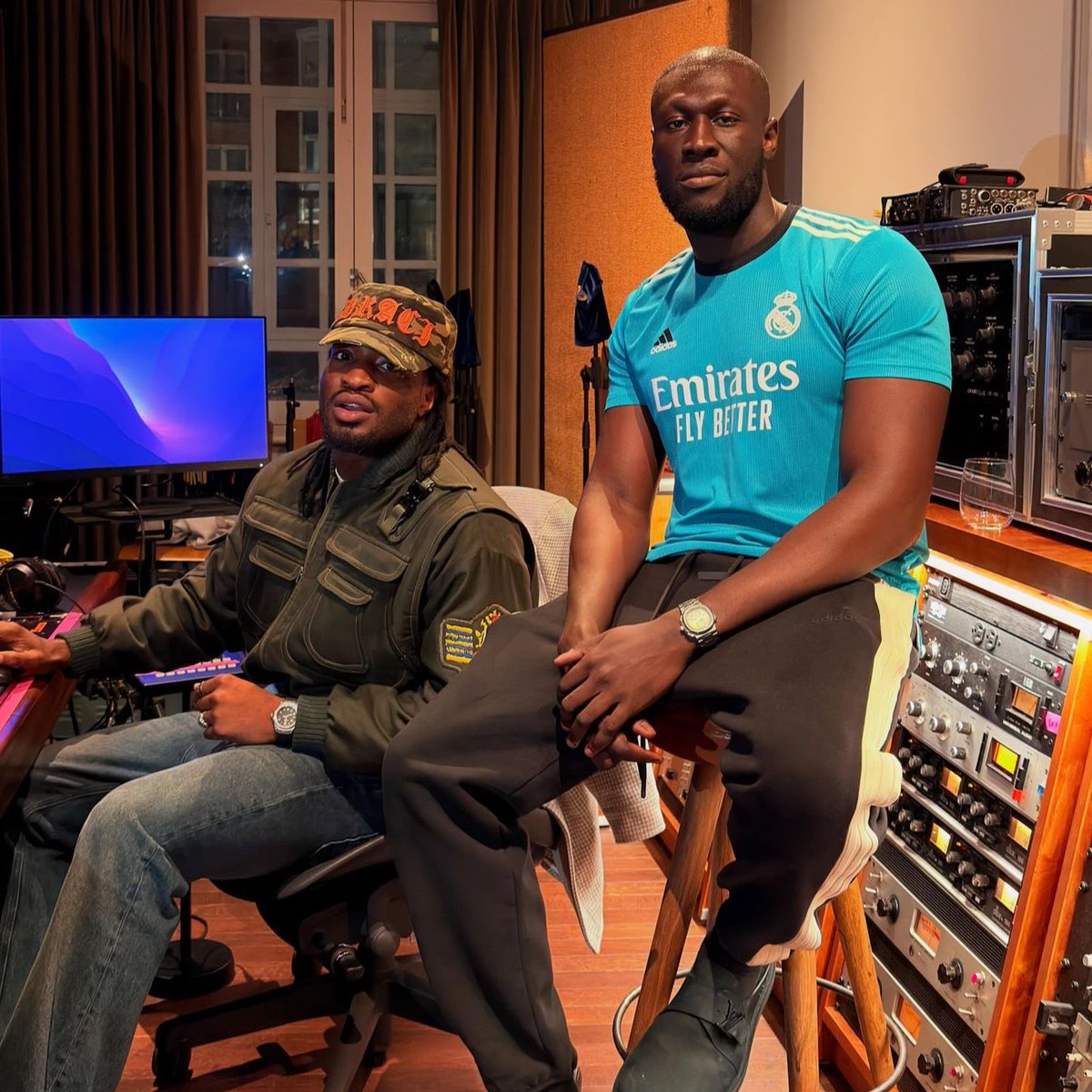 0207DefJam's tweet photo. .@stormzy returns with his first release of the year ‘24 Hours’ featuring @iamodeal and and it’s a certified summer one ☀️ https://t.co/8pdW4ra1tV