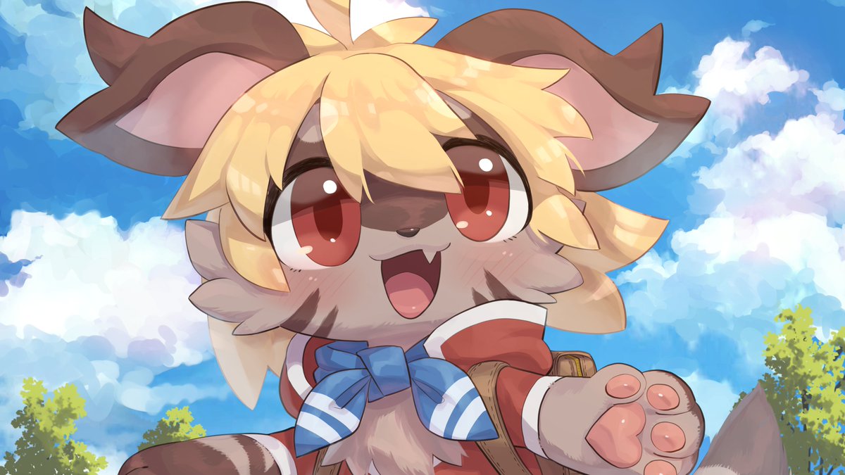 アビータ 🐶ケモノ系Vtuber＠配達員犬 tweet media