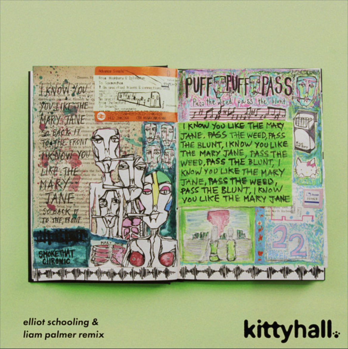 0207DefJam's tweet photo. DJs been rinsing Kitty Hall’s ‘Puff Puff Pass’ everywhere 💨

Elliot Schooling and Liam Palmer add their touch to the remix. https://t.co/ILThK0i4GR