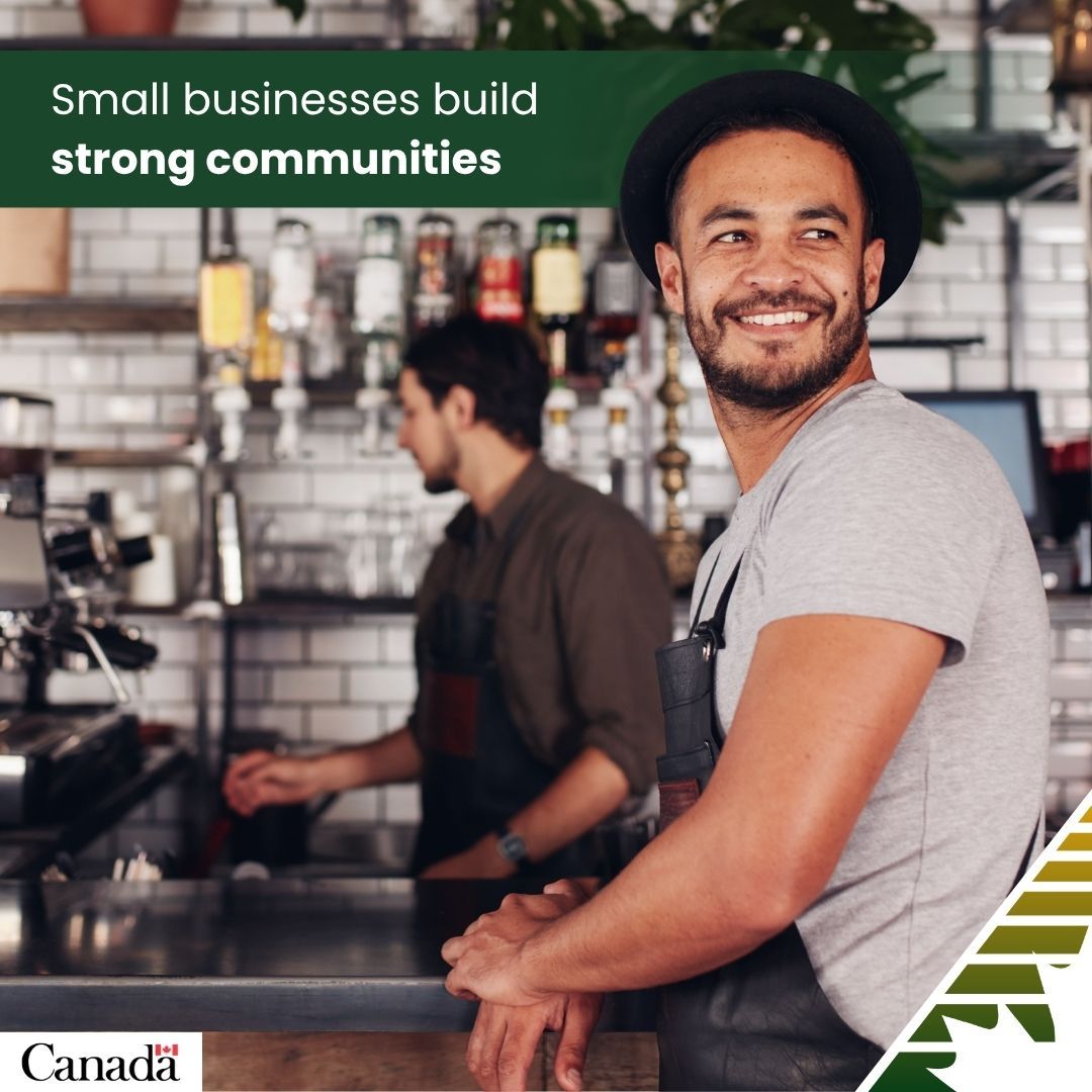 ComFuturesON's tweet photo. Small businesses help shape vibrant, resilient communities.

Supporting local entrepreneurs means investing in ideas, jobs, and long-term growth close to home.

Funded by #GC through @FedDevOntario and @FedNor. https://t.co/GkpXVzAjIk