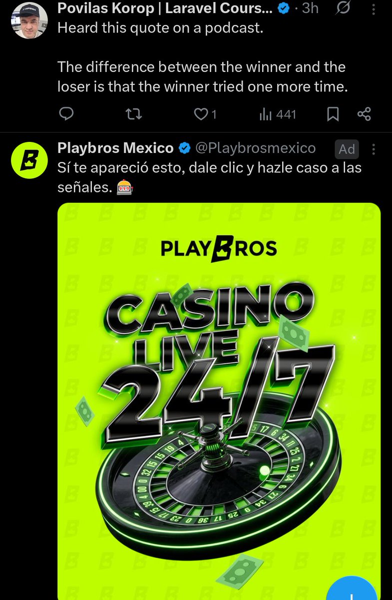 luigitec's tweet photo. @PovilasKorop It can't be a coincidence 💸 X's Ad placement is good https://t.co/P22XJakTub