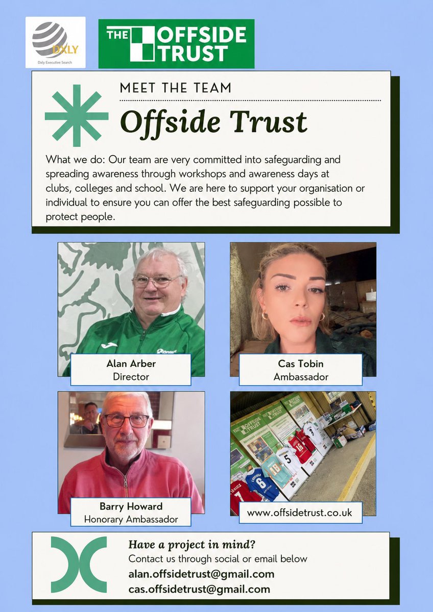 Alan 💚PSLCC and Offside Trust ambassador tweet media