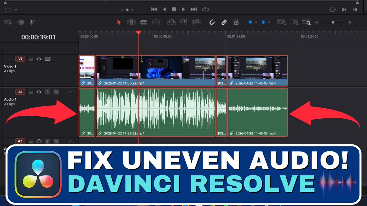 _NorthernViking's tweet photo. How to Normalize Audio in DaVinci Resolve for YouTube 🔊 https://t.co/oefPZjSNJ4 via @YouTube https://t.co/fcxx0xRJym