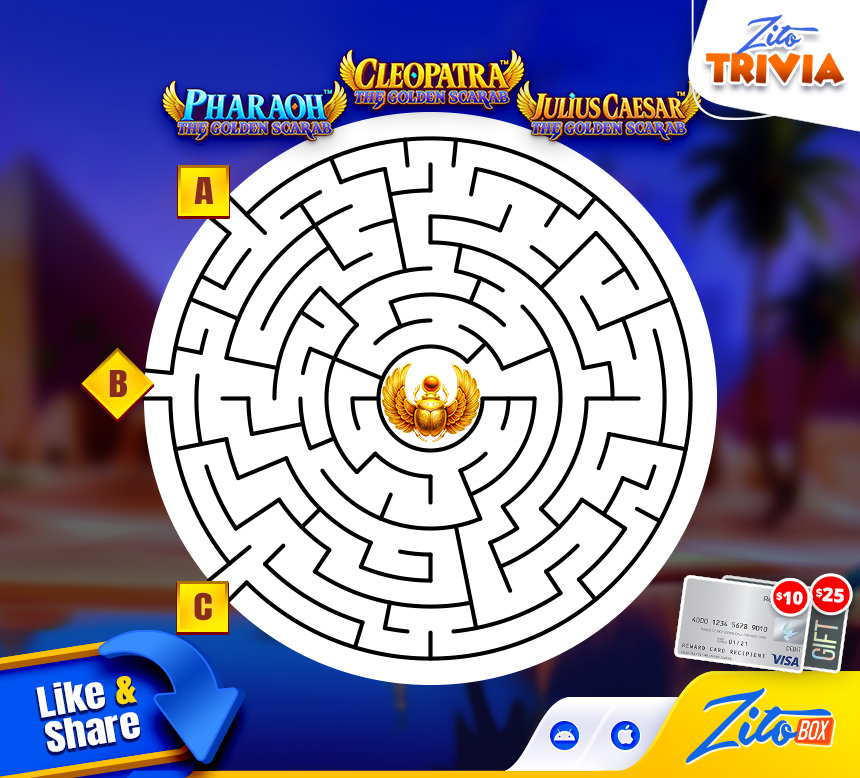 Zitobox's tweet photo. New Game Just Released! 👸🏼 PHARAON - CLEOPATRA - JULIUS, THE GOLDEN SCARAB - REMAKE 👸🏼
🎰 📷💰 F𝐑𝐄𝐄 $560 𝐆𝐈𝐕𝐄𝐀𝐖𝐀𝐘! USA players 46x $10 VISA reward cards and Australian players 4 x $25 THE CARD NETWORK Reward Card.  Click here to participate: https://t.co/iuPUnHncvI https://t.co/eniDfGELu9