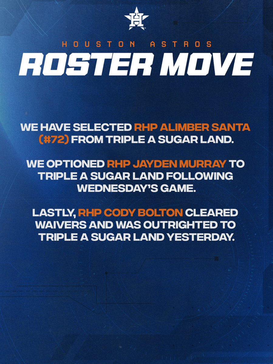 Houston Astros tweet media