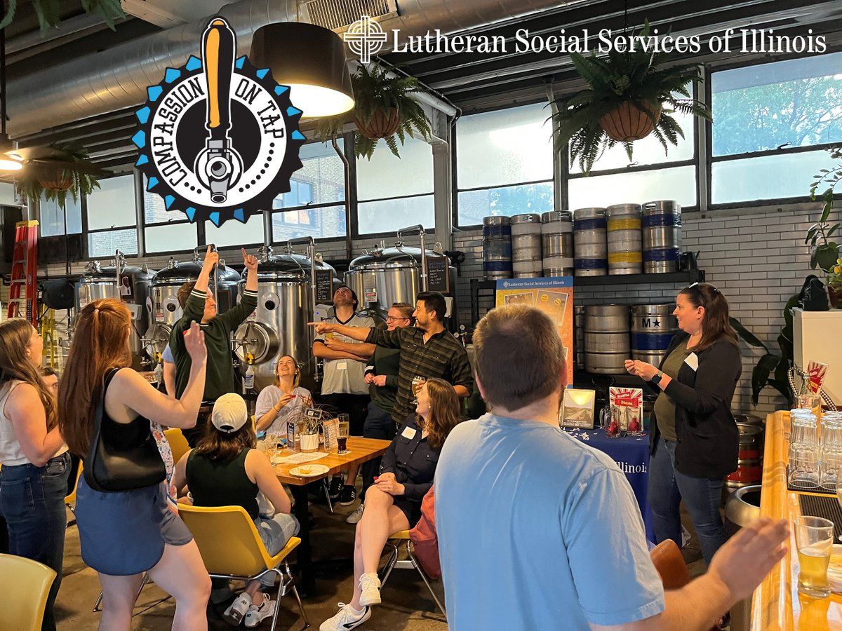 MeetLSSI's tweet photo. Thanks to everyone who attended our Compassion on Tap fundraiser for foster families in Chicago.
The LSSI Associate Board planned this great happy hour at Demo Brewing Company with delicious food from @RojoGusano.
Make a difference by joining the Board! https://t.co/QekbiWCY7s https://t.co/W3LghdoQcR