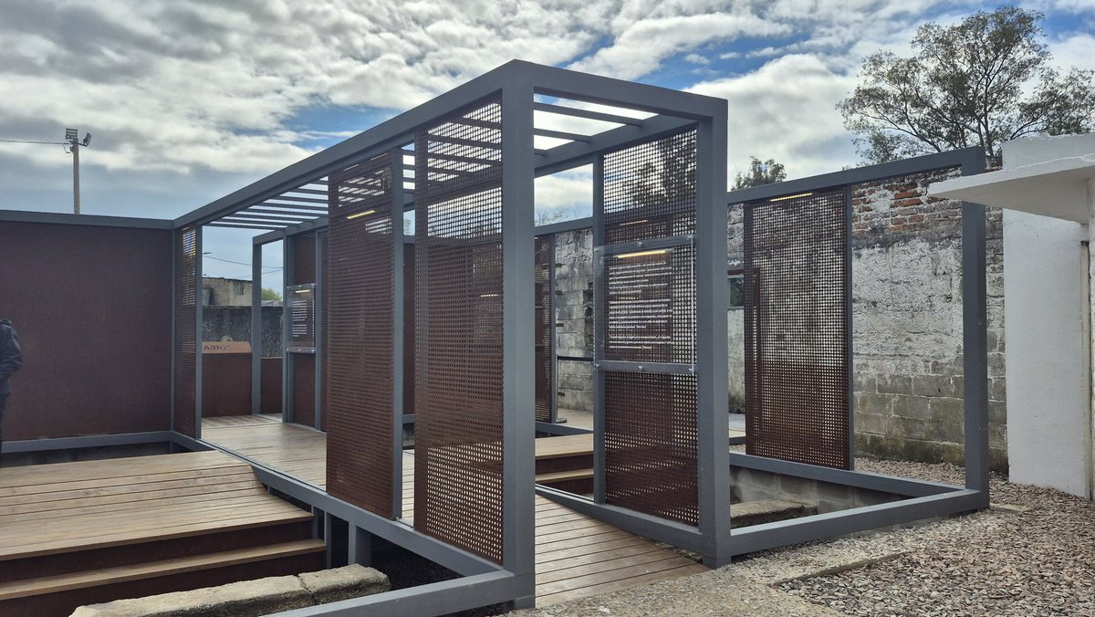 JuntaCanelones's tweet photo. 🔶️ Inauguración del Museo a Cielo Abierto en el ex centro clandestino de detención y tortura Los Vagones. 

📍Barrio Olímpico, Canelones https://t.co/hhDVK01Ns1