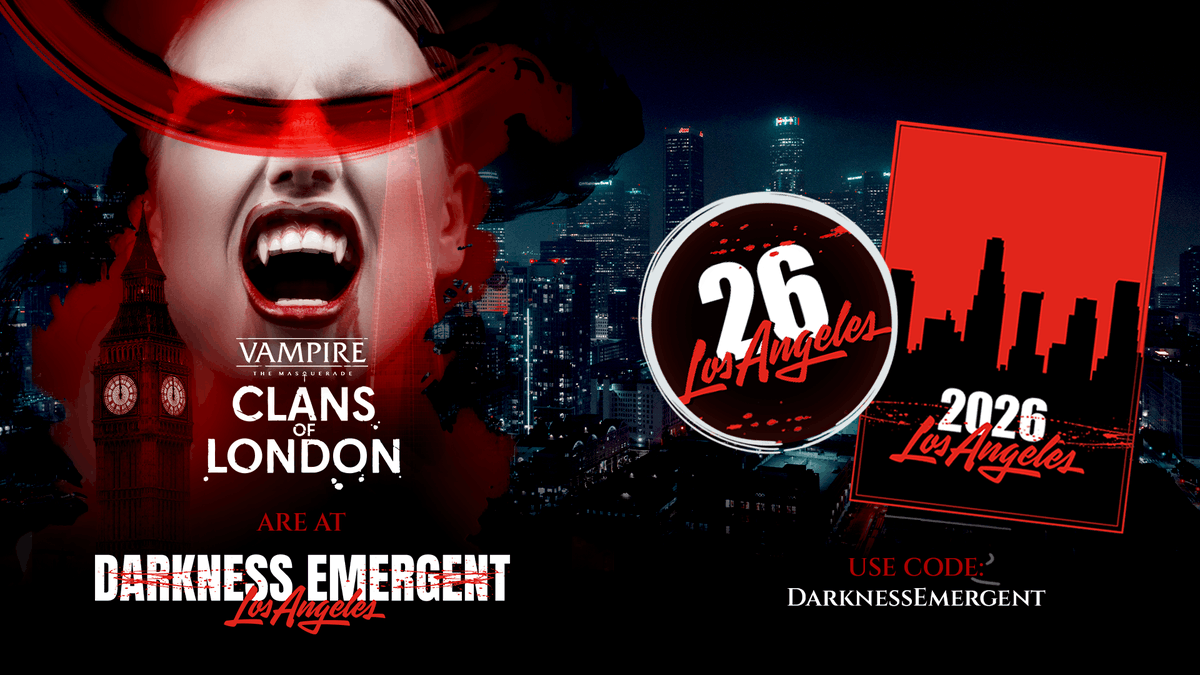 ClansofLondon's tweet photo. The night reaches Los Angeles.

Celebrate Darkness Emerent with exclusive limited-time cosmetics inspired by the city of angels after dark.

Redeem code DARKNESSEMERGENT to claim your commemorative title, avatar and card back! https://t.co/vb40yoWg3T