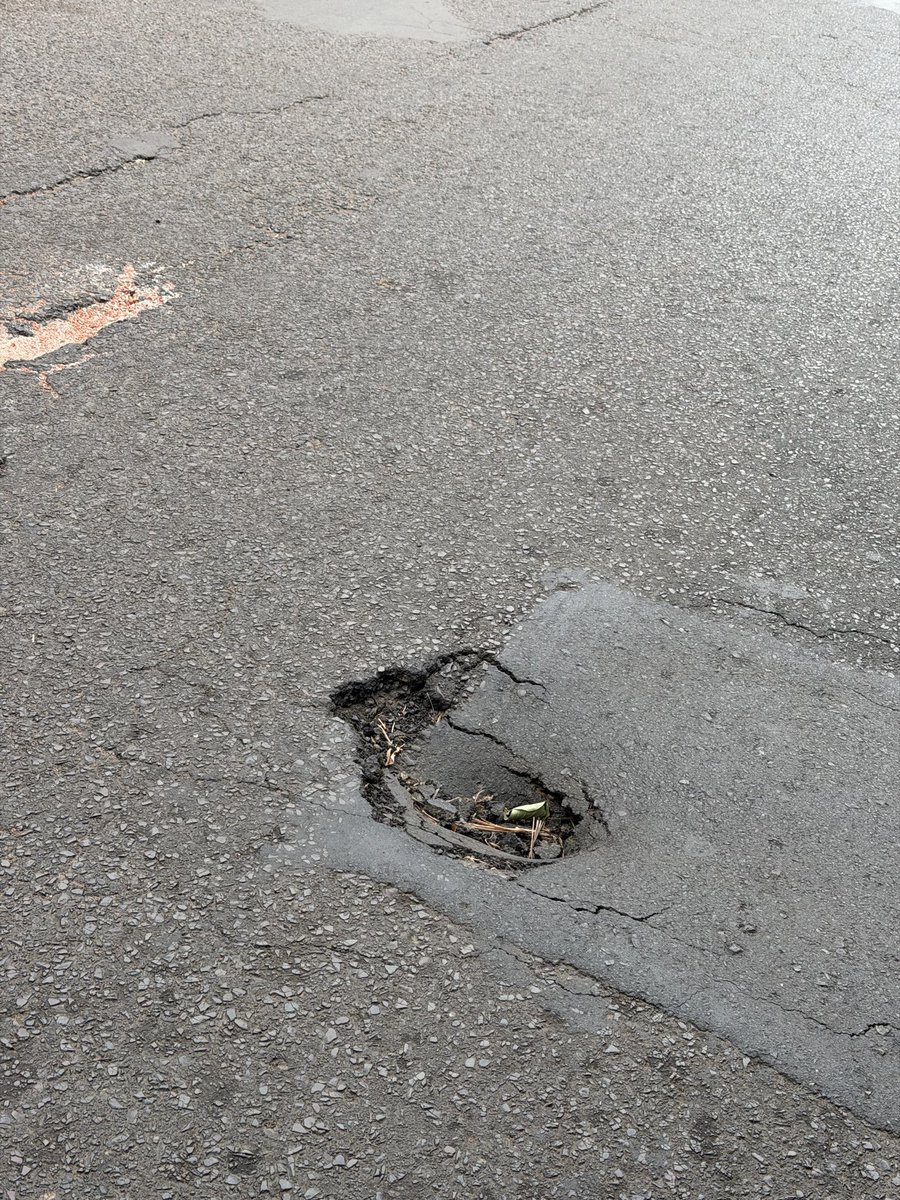 j_rivr's tweet photo. @luisbello_asu calamitoso estado de la calle Ygatimi desde Colón hasta Alferez Silva, hay 4 baches de este tipo en total! Urge bacheo por favor ☠️ https://t.co/zVIi7gz95H