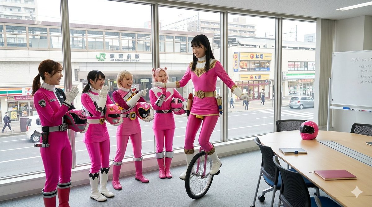 SentaiPink@Ai画像ランド tweet media