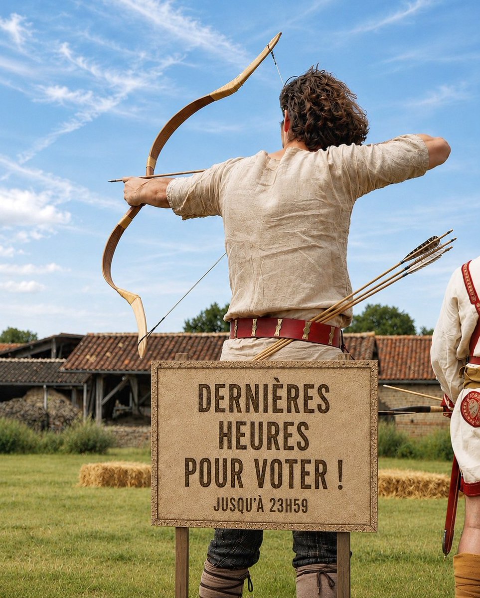 Cassinomagus's tweet photo. 🔵 𝗗𝗲𝗿𝗻𝗶𝗲𝗿𝘀 𝗰𝗹𝗶𝗰𝘀 ! 🎯
Les votes de la première manche du #MonumentPrefere des Français se terminent ce soir, à 23h59 ! Avez-vous bien voté pour que Cassinomagus représente la Région @NvelleAquitaine ? 🔥🤞

𝗘𝗡𝗖𝗢𝗥𝗘 𝗨𝗡 𝗩𝗢𝗧𝗘 ! ⬇️
🗳 https://t.co/3VwI0VsSym https://t.co/MGXEypWAw4