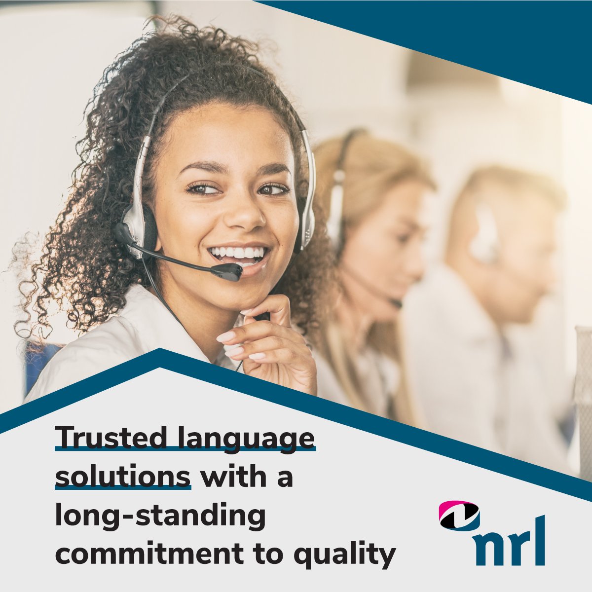 NRLLanguages's tweet photo. Trust and quality are just two of the words most recognisable when clients talk about our language solutions. That’s because they’re at the heart of everything we do.

It’s this quality driven approach that rewards us with repeat business and has earned us https://t.co/07WoXQg0Ot https://t.co/xOUoraOS0Z