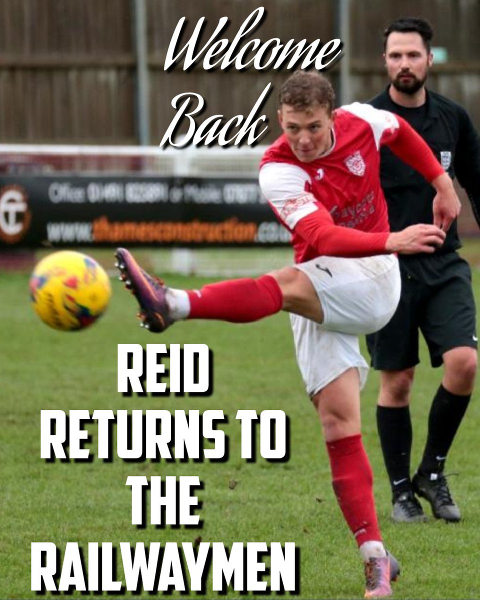 DidcotTownFC's tweet photo. Didcot Town are delighted to welcome George Reid back to the club from Basingstoke Town. 

George spent four years at the Loop Meadow Stadium between 2016 and 2020, making 113 appearances and scoring 31 goals. 

The forward enjoyed his best season at the Loop Meadow Stadium during the 2017/18 season, when he netted 12 times in 46 appearances. 

George moved to @Basingstoke_FC in 2020, where he made 147 appearances during his time with Stoke, scoring 46 goals. 

In their treble-winning season of 2022/23, he netted 20 times in 38 appearances and he was hugely popular during his time with the Southern Premier Division side. 

Welcome back, George. 

*Thanks to Hans Cook for his Didcot stats.