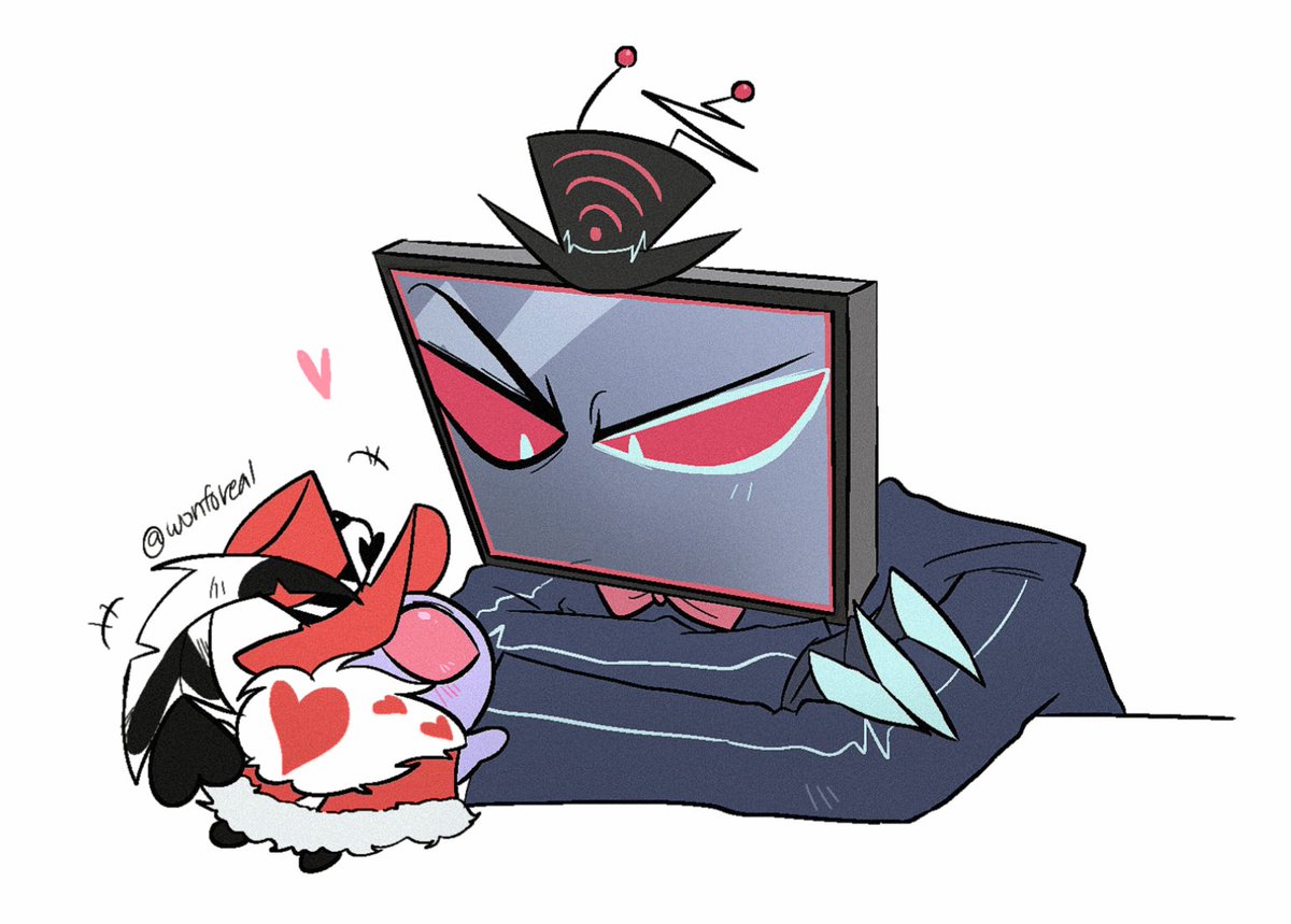 wonforeal's tweet photo. ❤️ 
#HazbinHotel #VoxVal https://t.co/Rg0QcasVQA