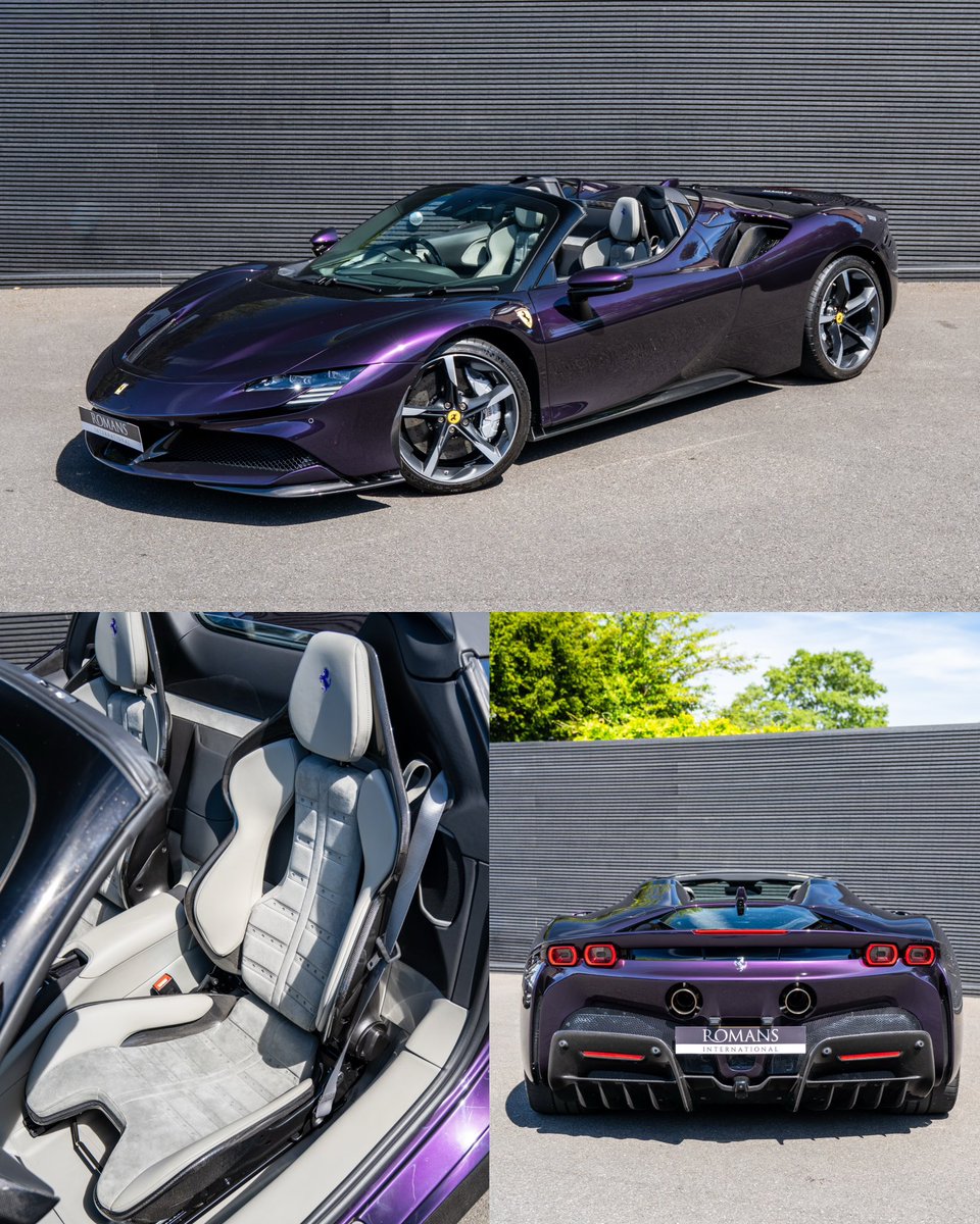 RomansCars's tweet photo. SF90 Spider in Viola Hong Kong bringing the bank holiday weekend vibes 💜 https://t.co/9GBodWUSaS