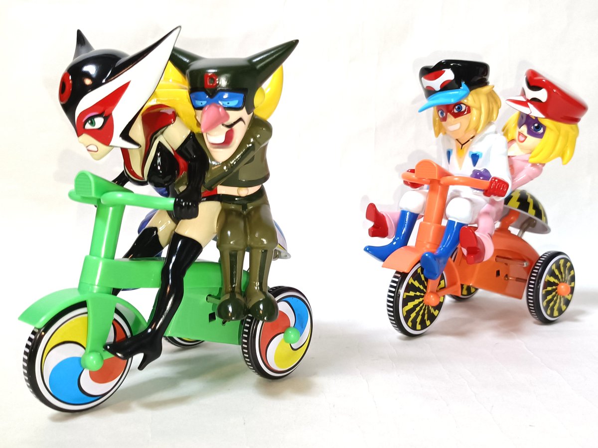 Kaiju One ヤッターマン ドロンボー 一味 三輪車 ソフビ ソフビ/Kaiju One/ヤッターマン/ドロンボー一味三輪車｜墓場の画廊